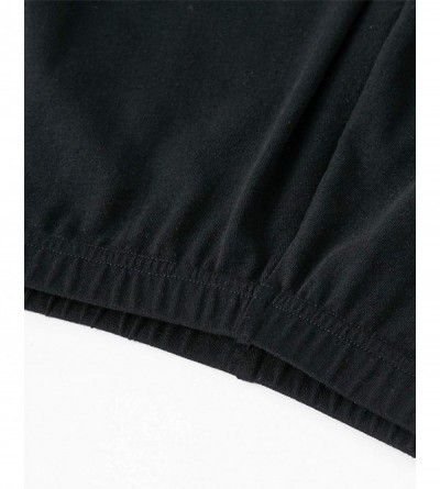 Thermal Underwear Women's Cotton Lace Crew Neck Thermal Underwear Set Lightweight Long Johns for Women - Black - CP18XQ5ZGR8 ...