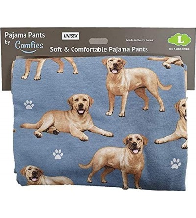 Bottoms Yellow Lab Unisex Lightweight Cotton Blend Pajama Bottoms - Super Soft and Comfortable - Perfect for Yellow Lab Gifts...