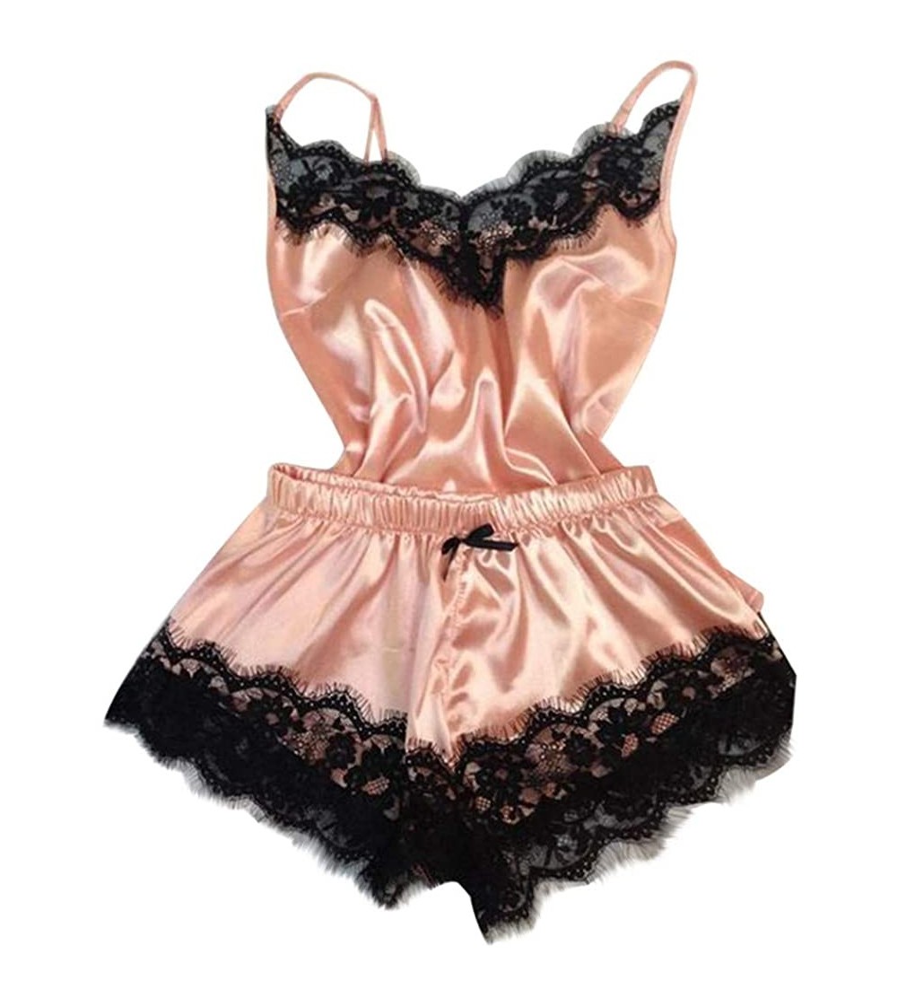 Sets Women Lingerie Set Sexy Cami and Panty Underwire Sleepwear Sets - CX194OA87MA $27.89