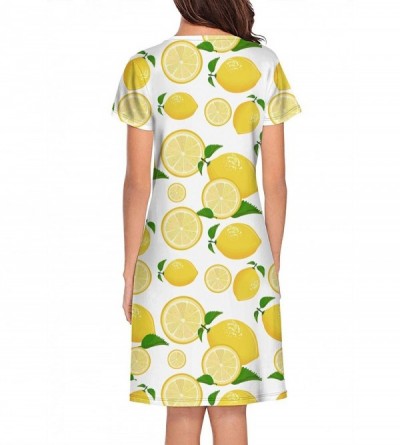Tops Women's Sleepwear Tops Chemise Nightgown Lingerie Girl Pajamas Beach Skirt Vest - White-143 - CL197HOKD7X $24.63