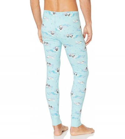 Tops Organic Holiday/Christmas Family Matching Pajamas - Penguin Print - Bottom - CI18XTURLM2 $24.19