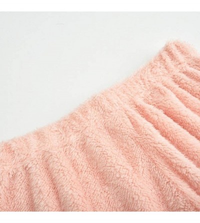 Bottoms 1PC Womens Cozy Fuzzy Fleece Pajama Pants Winter Warm Cozy Plush Lounge Holiday Sleepwear - 11 - CT18N9N2N7U $11.85