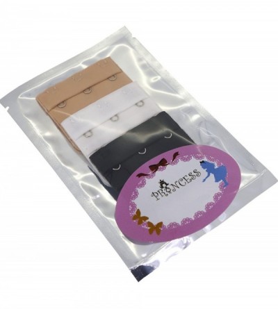 Accessories Adjustable Bra Extender Straps Clip Multi Color Set 3 Hooks Women Lingerie - 3 Color Set - CJ11MODLMKP $9.91