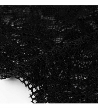 Nightgowns & Sleepshirts Sexy Lingerie for Women Satin Lace V Neck Camisole Shorts Set Sleepwear Pajamas Spaghetti Strap Silk...