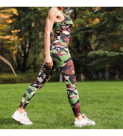 Thermal Underwear Fashion Women's Summer Playsuit Bodycon Party Jumpsuit Romper Trousers - Camouflage - C918S84SR0N $21.27