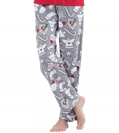 Sets Christmas Pajamas for Women - Christmas PJs Women- Novelty Prints - Color Me Cookies - CJ17YUW8IOZ $28.49