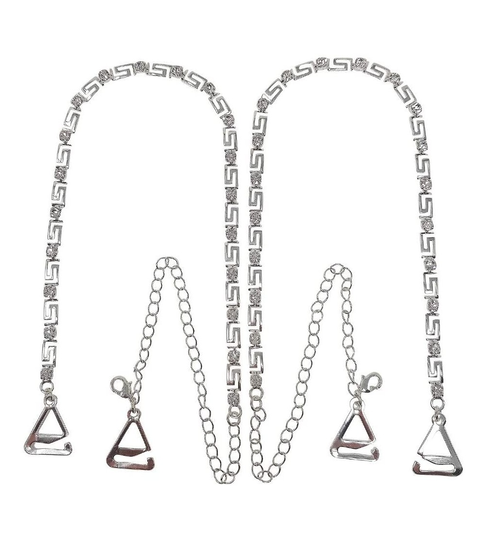 Accessories TreasureBay Stunning Diamante Bra Straps Single Row Adjustable Size - Pair - CD115BMDOY3 $15.54