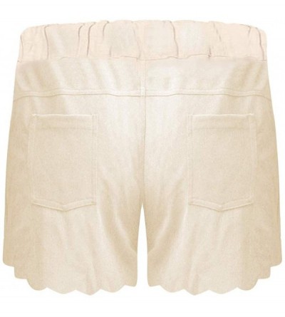 Sets Ultra Soft Harem Shorts for Women - G Beige - CQ19C8Z3CT9 $11.96