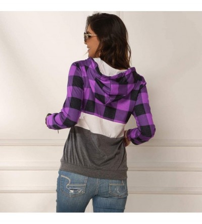 Tops Autumn Women Fashion T-Shirts Casual Long Sleeve Tee Shirts Hooded Sweatshirt - CD194ORNAOR $18.79