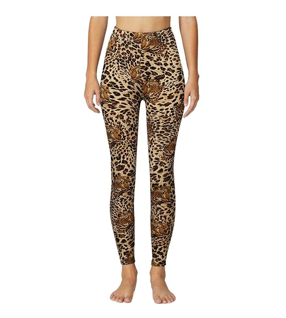 Thermal Underwear Fashion Women's Strethcy Fitness Leggings Tight Sports Casual Yoga Pants - E - C119835ADRW $10.63