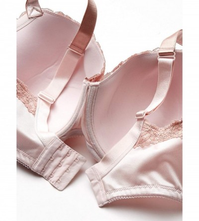 Bras Women's Plus Size FIFI Contour Bra - G Powder Pink - C41899GW5WQ $27.43