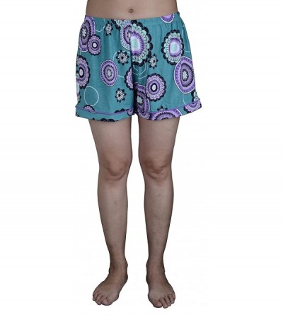Sets Women's Super Soft Feel Pajama Set(Rayon) - Circles 1710 - CP188ZIWL0Y $8.19