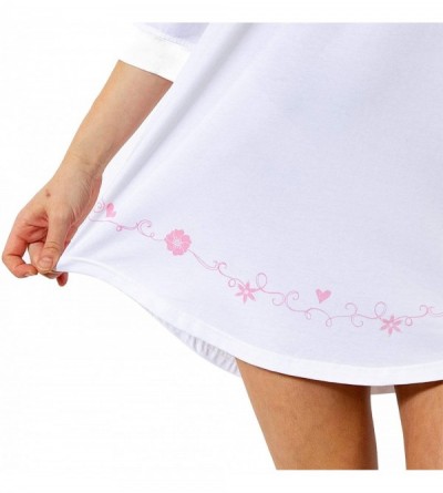 Nightgowns & Sleepshirts Love - Cozy Collection 3 Qtr Sleeve Nightgown - CR18WT0HTDU $47.77