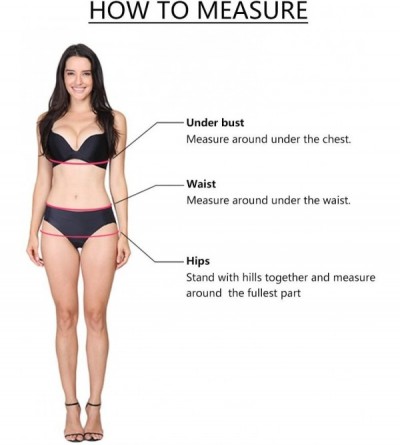 Tops Women's Swimsuit Halter Halter Strap Solid Print Bikini Set(U-Pink-XL) - U-pink - CS196U7T5LA $11.69