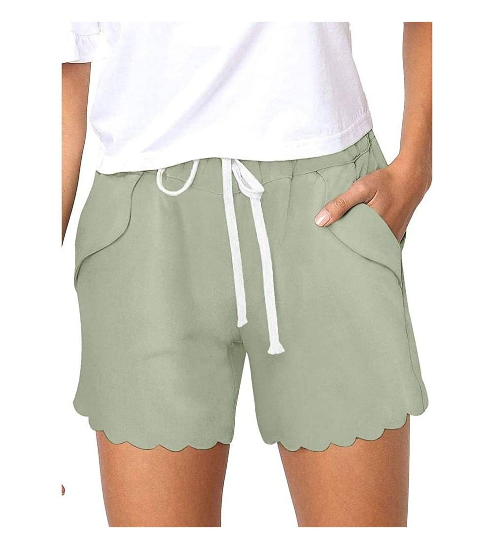Bottoms Ultra Soft Harem Shorts for Women - G Green - C119C933DQ8 $13.94