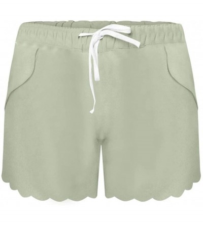 Bottoms Ultra Soft Harem Shorts for Women - G Green - C119C933DQ8 $13.94