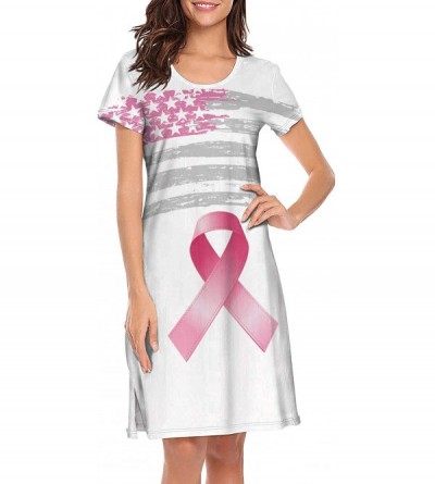 Nightgowns & Sleepshirts Women's Sleepwear Tops Chemise Nightgown Lingerie Girl Pajamas Beach Skirt Vest - White-185 - C4197H...