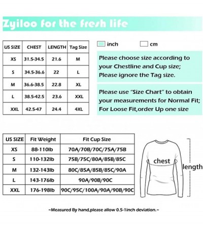Tops Women's Modal Padded Long Sleeve Basic T-Shirts Built-in-Bra Crew Neck Slim Fit Yoga Tops Plus Size Tees - Nude - CM18IR...