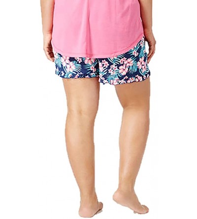 Bottoms Printed Boxer Pajama Shorts- Tropical Floral - CU18DY6A3LM $17.39