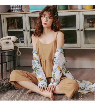 Sets New Pajama Sets for Women Japanese Style Kimono Cotton Pajamas Women Plus Size Home Loungewear Robes Sleepwear Suit - 88...