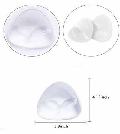 Accessories V-Shaped Bra Insert Waterproof Silicone Enhancers Breast Inserts Push up The Bust for Sports Bra and Swimsuits an...