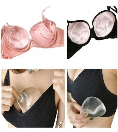 Accessories V-Shaped Bra Insert Waterproof Silicone Enhancers Breast Inserts Push up The Bust for Sports Bra and Swimsuits an...