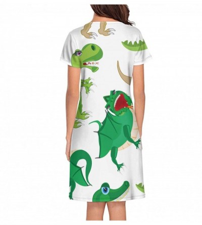 Tops Women's Sleepwear Tops Chemise Nightgown Lingerie Girl Pajamas Beach Skirt Vest - White-260 - CZ197HLE6T5 $23.46