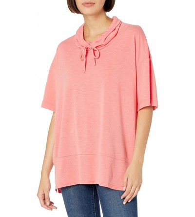 Tops Women's Top - Ht. Pink Cantalope - CA196W6YSYC $13.42