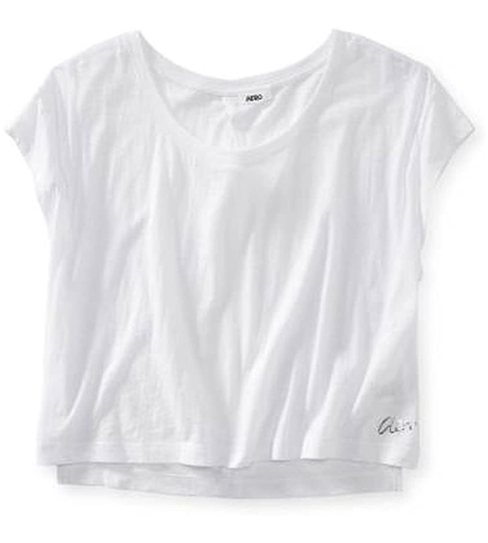 Tops Womens Open Back Pajama Sleep T-Shirt - 102 - C211J61S8CD $12.74
