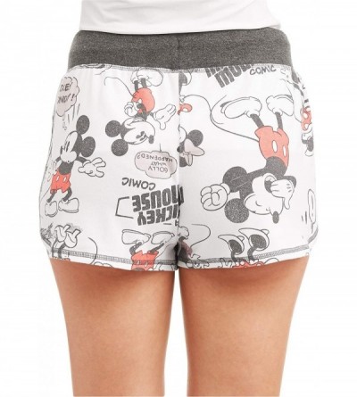 Bottoms Disney Women's Mickey Mouse Comic Strip Pajama Boxer Short - CX18AEMIN22 $21.25
