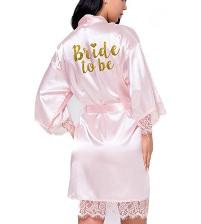 Robes Lace Bridal Robe Bride Gift Lace Bridal Party Robes Bridesmaid Gift Wedding Robe Bridal Shower Gift Bridetobe pk - CK18...