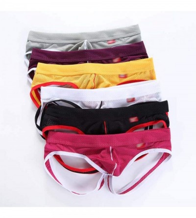 G-Strings & Thongs 2020 Sexy Underwear Men Transparent Jockss Strings Homme Slip Erotic HoMen Thongs and G Cueca - 4003-sd-bl...