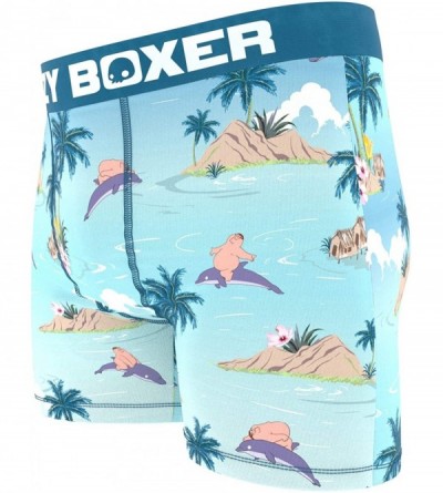Boxer Briefs Family Guy Tropical Boxer Briefs Mens Underwear - CO196KNWTWW $16.46