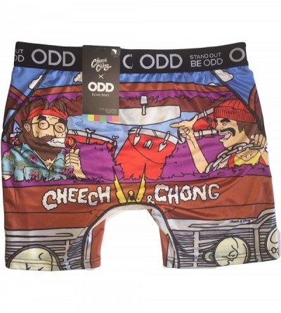 Boxer Briefs Cheech & Chong Van Scene Cannabis Themed - CV18Q80HME0 $27.64
