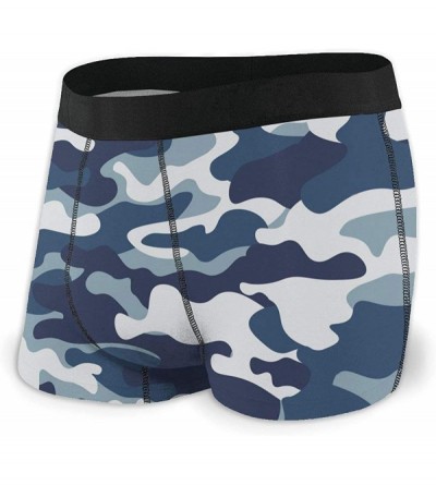 Boxer Briefs Men's Boxer Brief Baseball Soft Breathable Comfortable Stretch Underwear - Camouflage - CF1925W7SAX $18.69