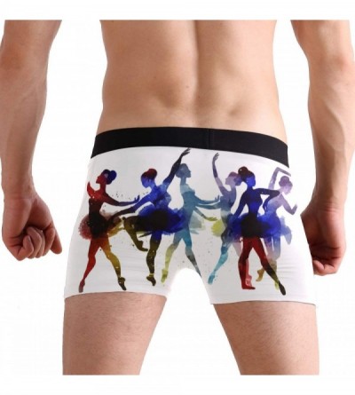 G-Strings & Thongs Men's Boxers Briefs Men Boxer Shorts Mens Trunks Ant with Leaf - Ballet Dancers - C21949X8MM5 $15.64