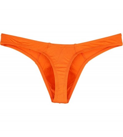 G-Strings & Thongs Men's Everyday Basic Modal Thong Underwear Sexy No Show T-Back Under Panties - Style 1 - CO183C88KMQ $17.45