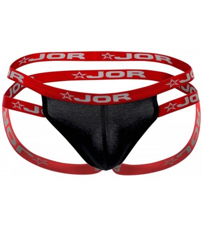 Bikinis Mens Fashion Underwear Athletic Jockstraps for Men - Black_style_942 - CW1960KSDHQ $56.59