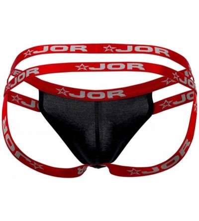 Bikinis Mens Fashion Underwear Athletic Jockstraps for Men - Black_style_942 - CW1960KSDHQ $31.60