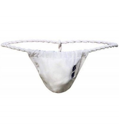 G-Strings & Thongs Japanese Sumo G-Strings Men Erotic Underwear Winning Thongs M/L/XL/XXL - White - CI198U05MIN $62.06