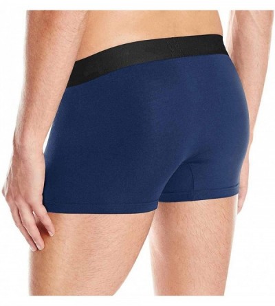 Boxers Custom Men's Boxer Briefs- Funny Novelty Underwear Shorts Underpants with Face Photo Hug Treasure Black - Multi 13 - C...