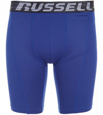 Boxer Briefs 6 Pack of Russell Performance Men's Assorted Solid Colors Boxer Briefs- XX-Large - C418W8AE9ZR $27.48