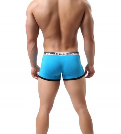 Trunks Men's Soft and Comfy Modal Boxer Trunks Underwear - Hawaiian Ocean - CA12BJ6UCVH $12.50