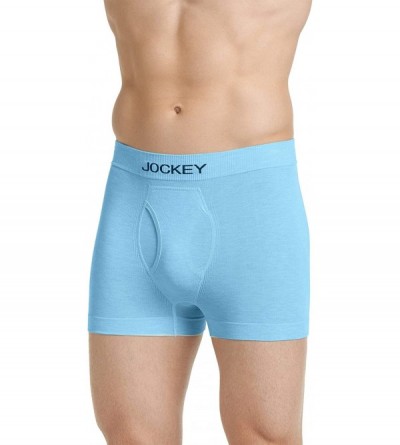 Trunks Men's Underwear FormFit Lightweight Seamfree Trunk - Forget Me Not Heather - CZ18OHM43MK $29.85