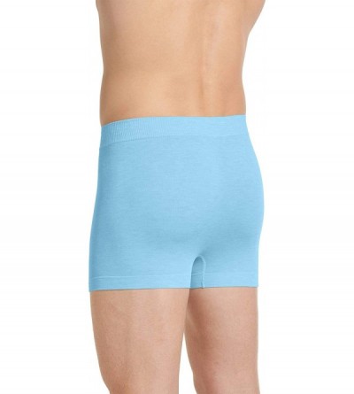 Trunks Men's Underwear FormFit Lightweight Seamfree Trunk - Forget Me Not Heather - CZ18OHM43MK $12.69