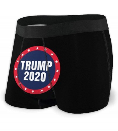 Briefs Trump 2020 Star Men's Flat Angle Underwear Comfortable Underpants - C3190ZDG2CX $18.40