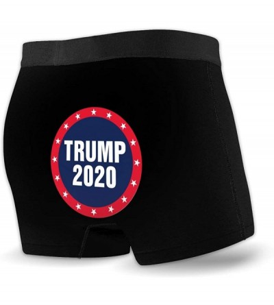 Briefs Trump 2020 Star Men's Flat Angle Underwear Comfortable Underpants - C3190ZDG2CX $18.40