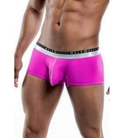 Boxers Ergonomic Pouch Trunk - Hot Pink - CK18D02Z577 $18.98