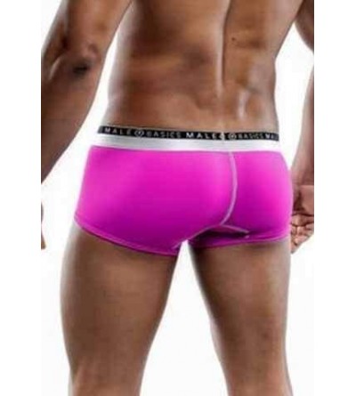 Boxers Ergonomic Pouch Trunk - Hot Pink - CK18D02Z577 $18.98