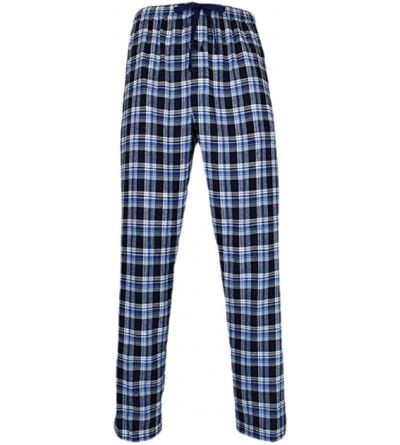 Sleep Sets Men Pajamas Sets Short Sleeve T Shirt Shorts Sleepwears Two Piece Suit - Blue - CQ198UOZ2ZU $20.98